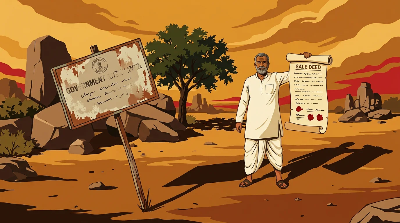 A Signboard Called It 'Government Land.' The Telangana High Court Said a Register Entry Is Not Proof.